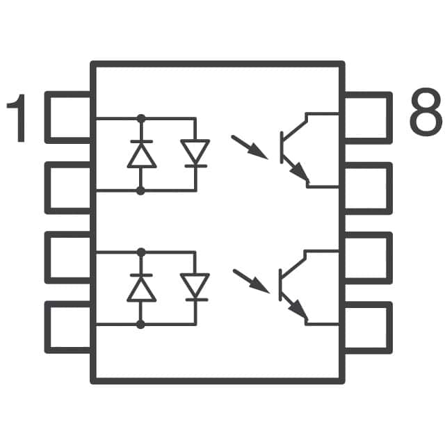 ILD620GB Vishay Semiconductor Opto Division  Optoisolatori - Uscita fotovoltaica a transistor
